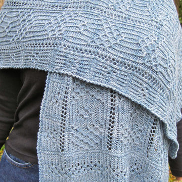 Shinano Lace and Cluster Shawl