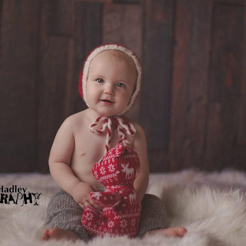 Candy Cane Bonnet
