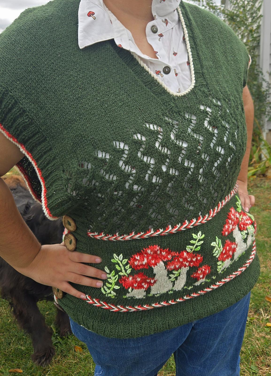Mushroom Madness Vest