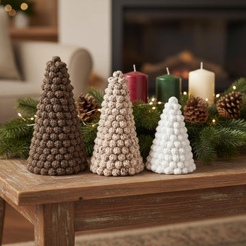 Bobble Stitch Trees