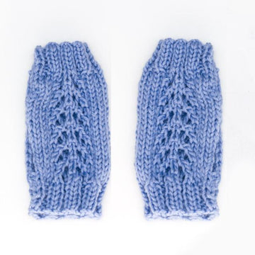 Lace Hat, Cowl, and Fingerless Gloves