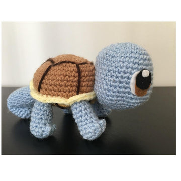 Crocheted squirtle