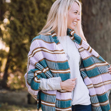 Color Me Plaid Brioche Wrap