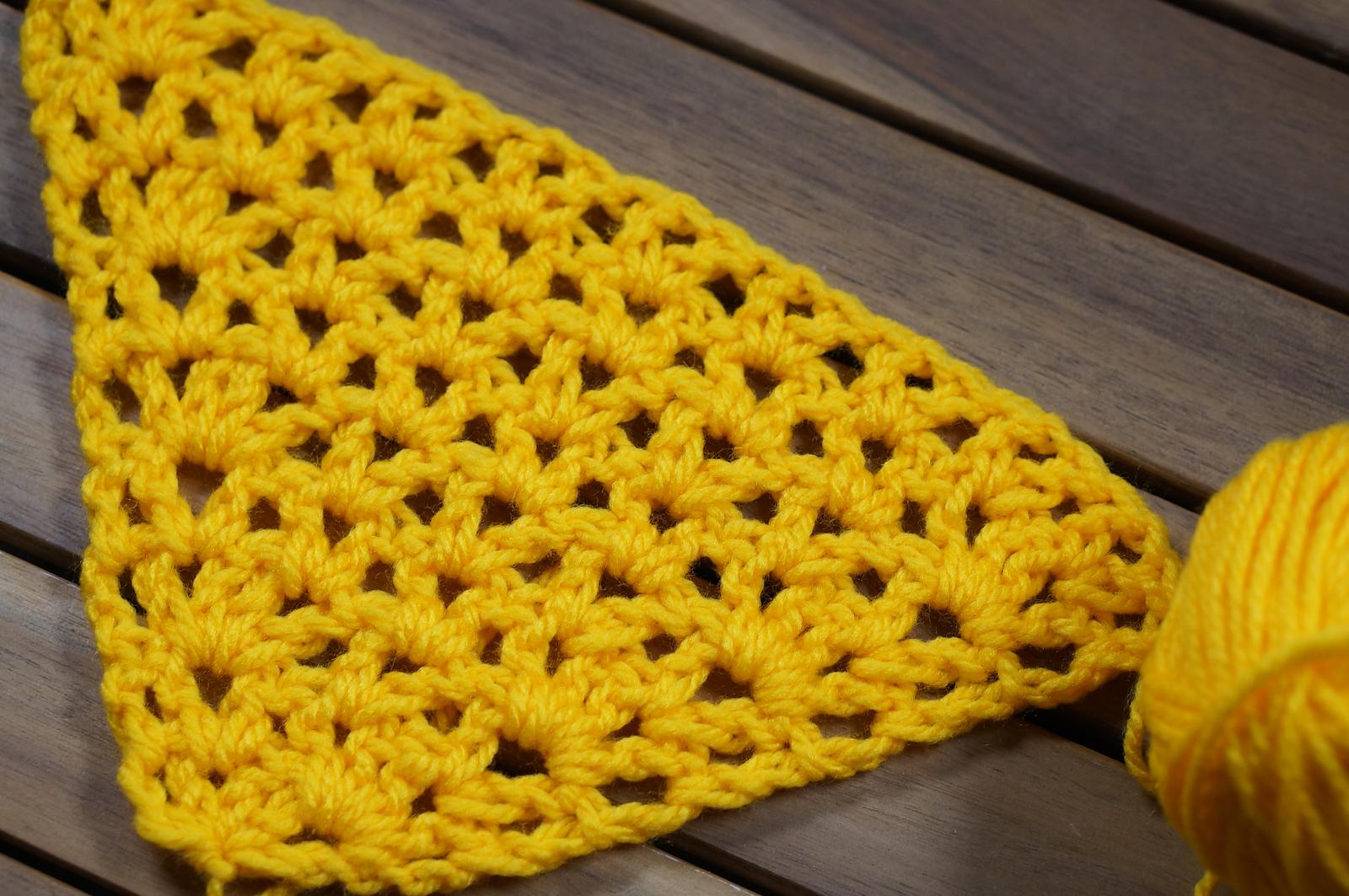 V stitch triangle