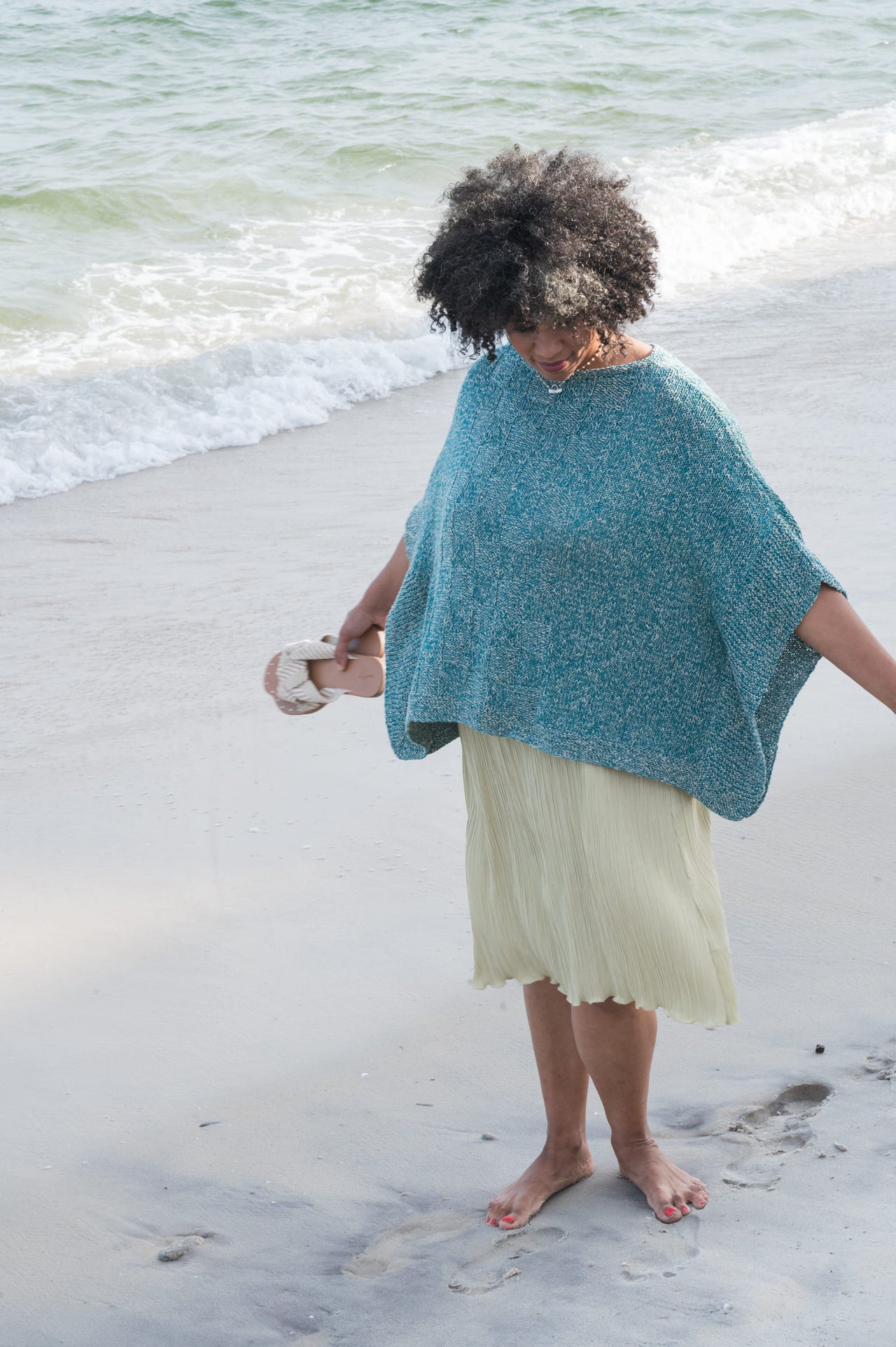 Bonassola Poncho in Berroco Vernazza - Downloadable PDF