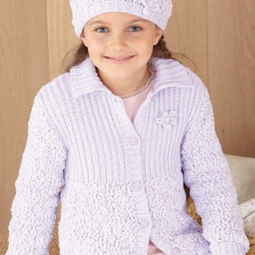 Cardigan, Hat and Blanket in Sirdar Snuggly Bubbly DK and Snuggly DK - 4552 - Downloadable PDF