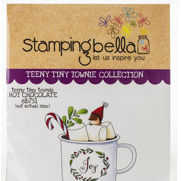 Stamping Bella Cling Stamps - Teeny Tiny Townie Hot Chocolate