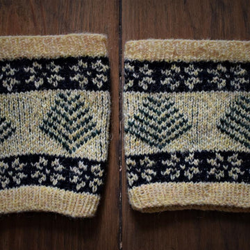 Snowing in the Forest Boot Cuffs