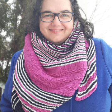 True Blue Shawl