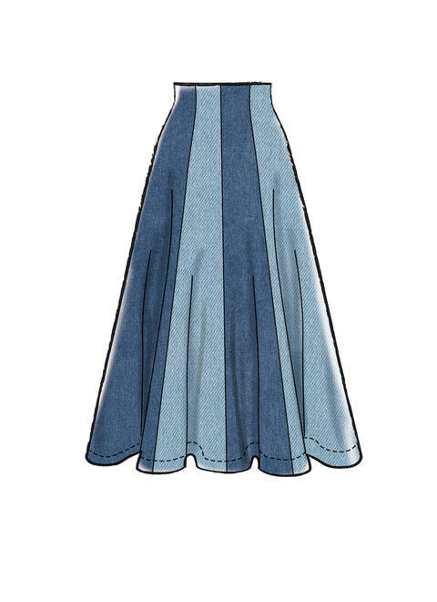 McCall's Misses' Skirts M8005 - Sewing Pattern