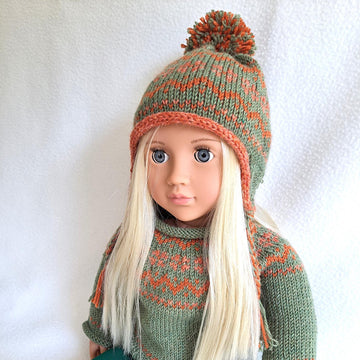 Doll Forest Sweater and Beanie