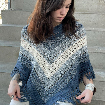Boho Poncho Crochet Pattern