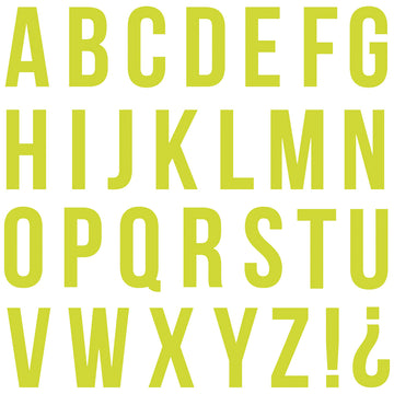 Kaisercraft Dies - Uppercase Alphabet .5"X1"