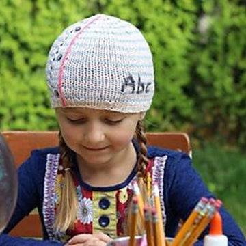 "Ruled Paper" school beanie