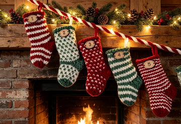 Christmas Stocking Advent Calendar Garland