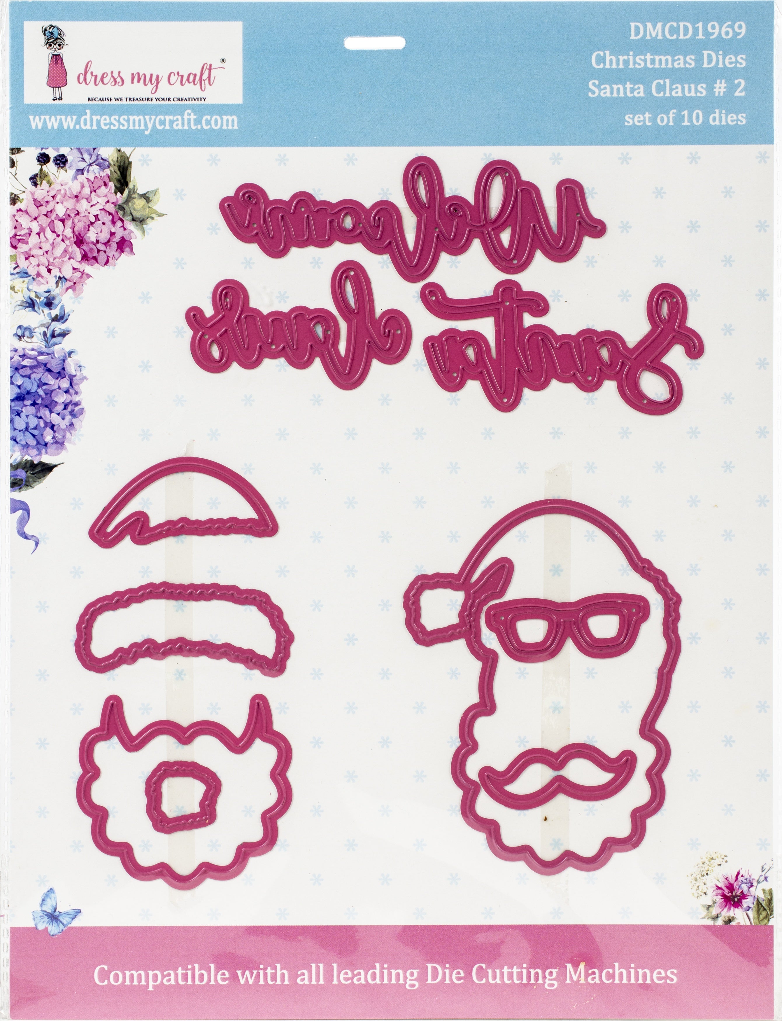 Dress My Craft Dies - Christmas- Santa Claus #2