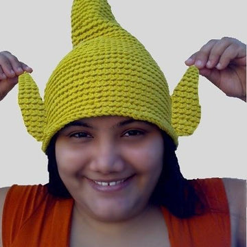 Crochet Tinkerbell Fairy Hat Pattern A Pixie Gnome Elf Cap