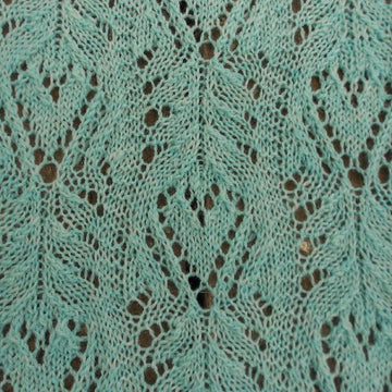 Hidden Hearts Lace Shawl