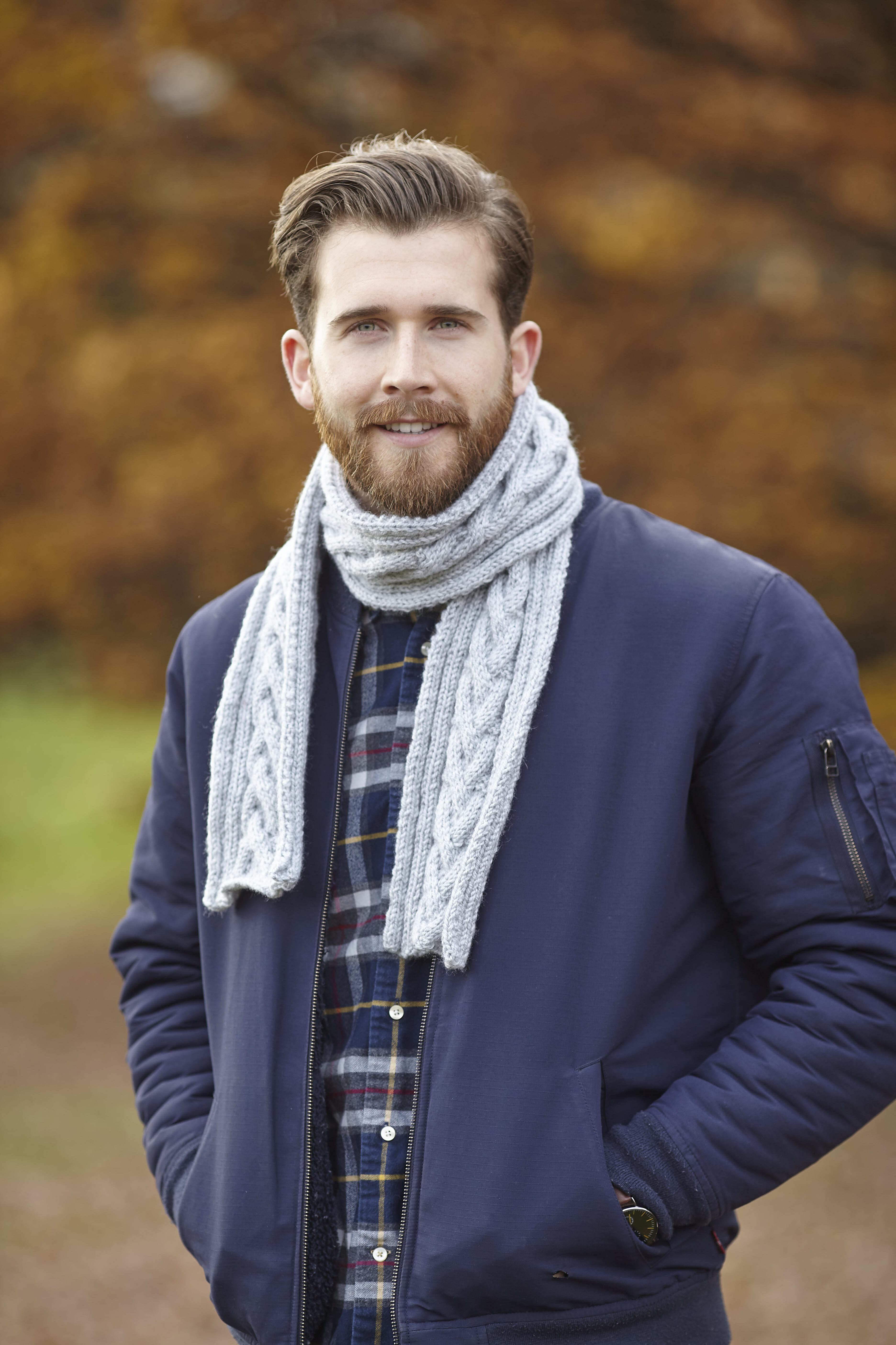 Men's Accessories in King Cole Fashion Aran - 3461 - Leaflet