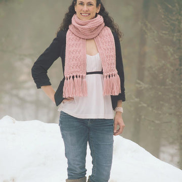 La Vie en Rose Ladies Scarf