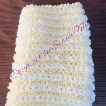 Chunky Winter Knitted Scarf