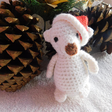 Little Christmas Bear amigurumi