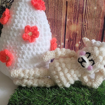 Easter lamb hidden egg