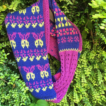 Floral Flutters Cowl