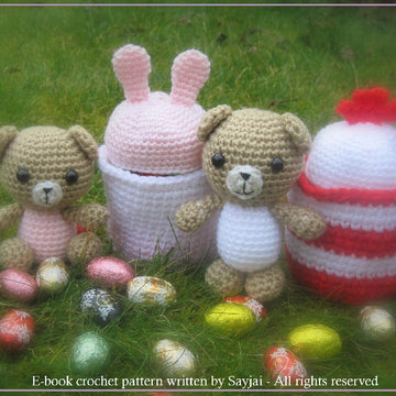 Easter Bears - PDF Amigurumi crochet pattern