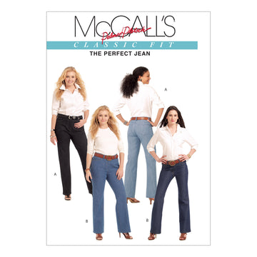 McCall's Misses'/Women's Jeans M5894 - Sewing Pattern