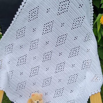 Crystals Filet Blanket