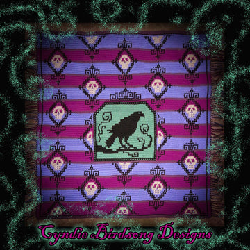 Haunted Gothic Blanket Table runner & Wall Hanging