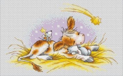 Luca-S a Christmas Story Cross Stitch Kit