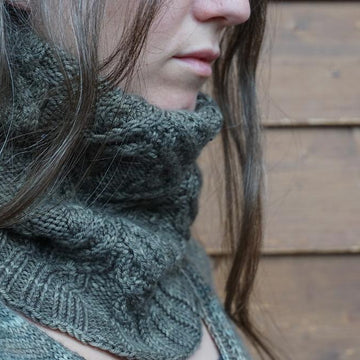 Walnut Bark Cowl