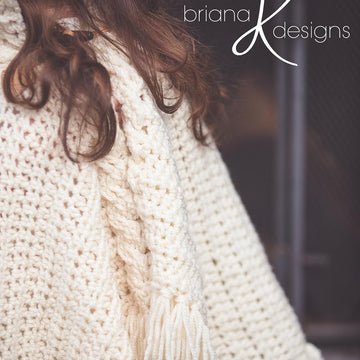 Nordic Winter Crochet Cape