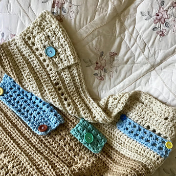 The Button Blanket Throw