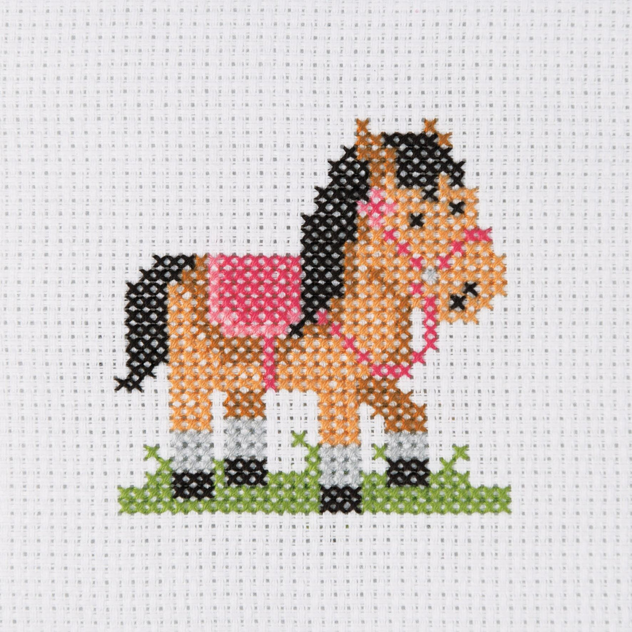 Anchor 1st Kit - Pony Cross Stitch Kit - 15cm x 15cm