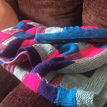 Broken Crayons Throw I