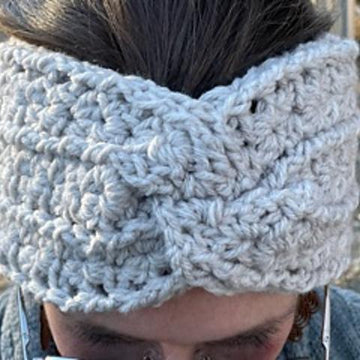 Rib Twist Ponytail Ear Warmers