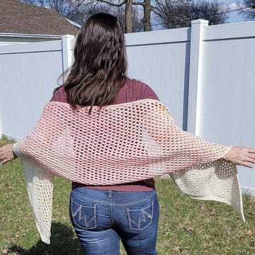 First Blush Shawl