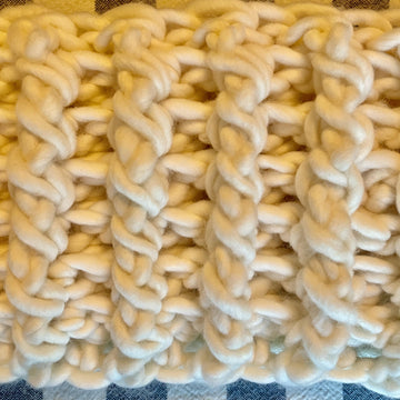EASY Last-Minute Ribbed Scarf