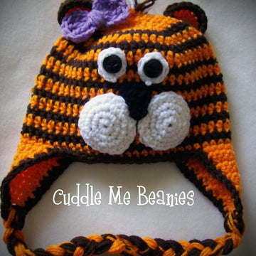 Tiger Beanie Hat