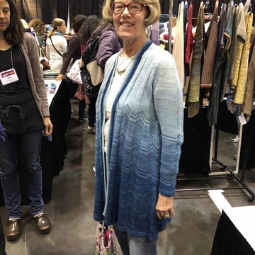 Long Gradient Nina Jacket