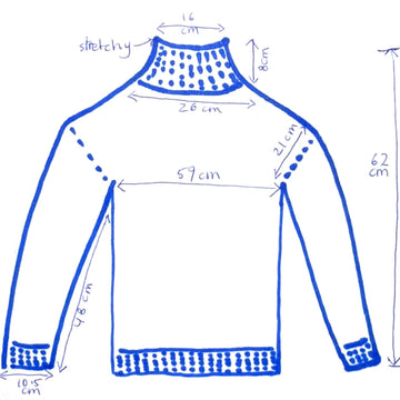 Marled Blue Sweater
