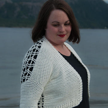 Summer Sea Cropped Cardigan