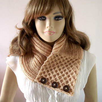 Honey Waffle Cowl