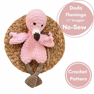 Dodo Flamingo Snuggler