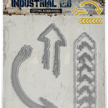Studio Light Industrial 2.0 4.5"X8" Cutting & Embossing Die - Arrows