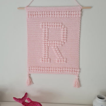Letter R Wallhanging