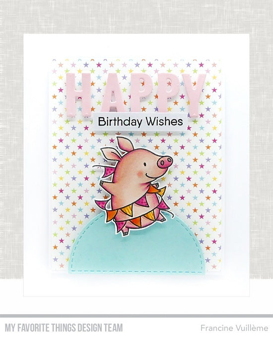My Favorite Things Single-Sided Paper Pad 6"X6" 24/Pkg - Birthday Brights
